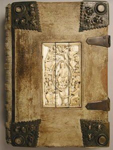 Placca con Cristo in Maestà e i Quattro Evangelisti, 1000-1100 da Unbekannt