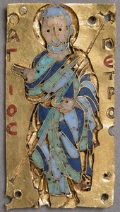Placca con San Pietro, bizantina, XI secolo da Unbekannt