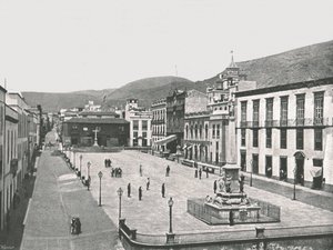Plaza de la Candelaria, Santa Cruz de Tenerife, Canarie, Spagna, 1895 da Unbekannt