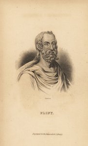 Plinio il Vecchio, autore romano, naturalista e filosofo naturale, 23-79 d.C.
