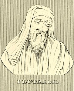 Plutarco, c.AD46- c.120, 1830 da Unbekannt