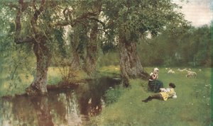 Poeta e contadino, c1902 da Unbekannt