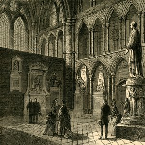 Angolo dei poeti, Abbazia di Westminster, 1881