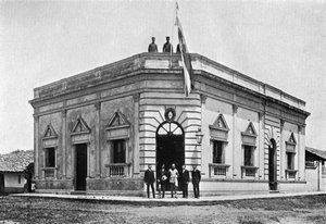Ufficio del magistrato di polizia, Carapeguá, Paraguay, 1911 da Unbekannt