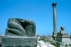 Colonna di Pompeo, Alessandria, Egitto