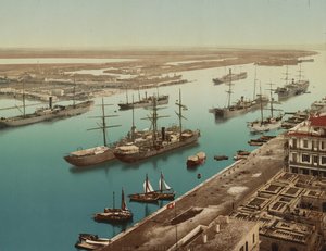 Port Said, Suez, c.1900 da Unbekannt