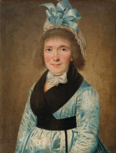 Ritratto di una donna in abito blu, 1799