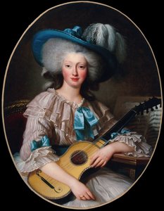 Ritratto di Félicité-Louise de Frézals 1765-1854, nata Esmangard de Beauval..., 1785 da Unbekannt