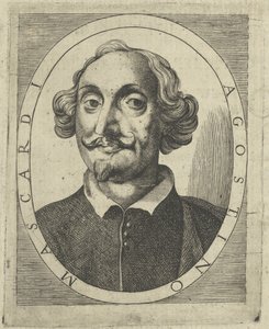 Ritratto di Agostino Mascardi 1590-1640, circa 1640-1650 da Unbekannt