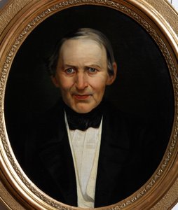 Ritratto di Alexander Philippovich Smirdin 1795-1857, 1857 da Unbekannt