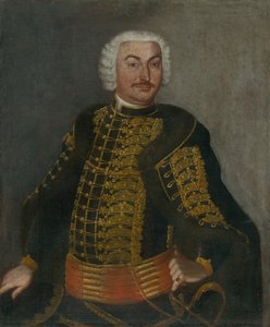 Ritratto del barone Ján Révay di Trebostov da Unbekannt