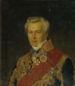 Ritratto del barone Leo Karlovich Bode 1787-1859, 1850