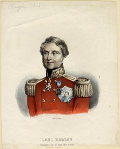 Ritratto del Barone Raglan, 1854 da Unbekannt