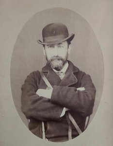 Ritratto di Camille Saint-Saens 1835-1921, 1870 da Unbekannt