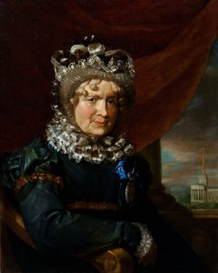 Ritratto di Charlotte von Lieven, nata von Gaugreben, 1831 da Unbekannt