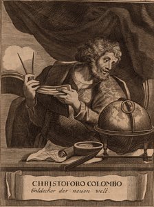 Ritratto di Cristoforo Colombo, 1681 da Unbekannt
