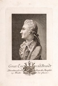 Ritratto del Conte Enevold Brandt 1738-1772 da Unbekannt