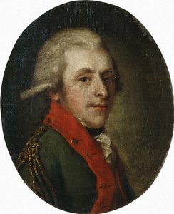 Ritratto del conte Nikolay Alexandrovich Zubov 1763-1805, fine XVIII secolo da Unbekannt