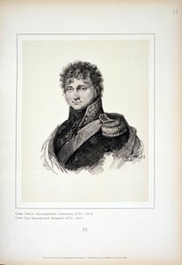 Ritratto del Conte Pavel Alexandrovich Stroganov