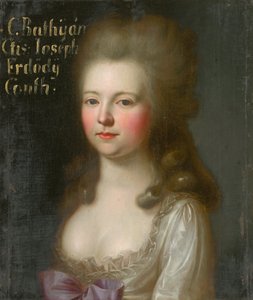 Ritratto della Contessa Batthyány da Unbekannt