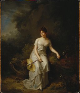 Ritratto della contessa Ekaterina Lvovna Golovkina, fine XVIII sec.
