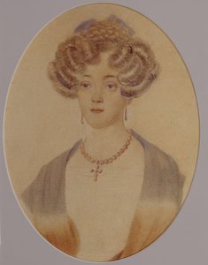 Ritratto di Ekaterina Nikolayevna Goncharova 1809-1843, fine anni 1820-inizio anni 1830