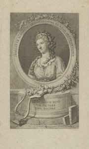 Ritratto di Elisa von der Recke 1754-1833 da Unbekannt