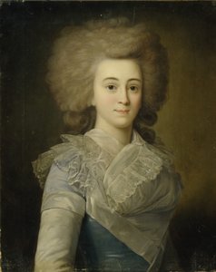 Ritratto di Elisaveta Alexandrovna Stroganova 1745-1831, 1770s da Unbekannt