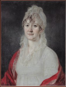 Ritratto di Elizaveta Alexeevna Arsenyeva, nata Stolypina 1773-1845, inizio XIX secolo da Unbekannt
