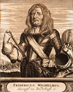 Ritratto di Federico Guglielmo 1620-1688, Elettore di Brandeburgo, Duca di Prussia, 1675 da Unbekannt