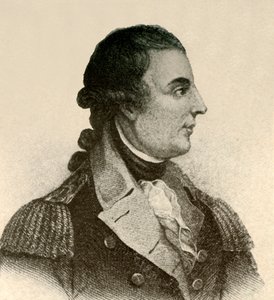 Ritratto del generale Montgomery, con una cravatta di seta nera, capelli in coda, c. 1770, 1937 da Unbekannt