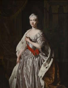 Ritratto della Granduchessa Natalya Alexeyevna di Russia da Unbekannt