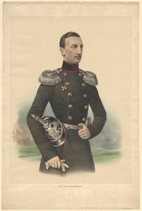 Ritratto del Granduca Nikolai Nikolayevich di Russia 1831-1891, 1860