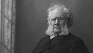 Ritratto di Henrik Ibsen 1828-1906 da Unbekannt