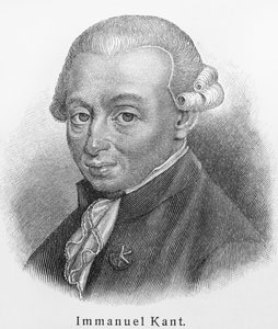 Ritratto di Immanuel Kant da Unbekannt