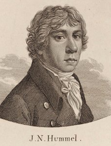 Ritratto di Johann Nepomuk Hummel 1778-1837 da Unbekannt