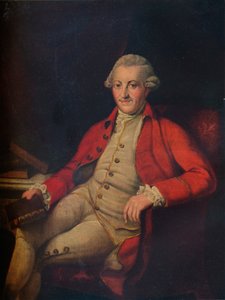 Ritratto di John Zoffany, XVIII secolo, 1917 da Unbekannt