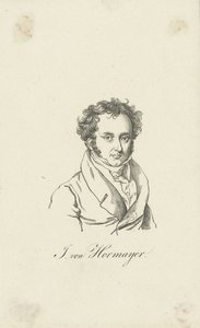 Ritratto di Joseph Hormayr, Barone zu Hortenburg 1781-1848 da Unbekannt