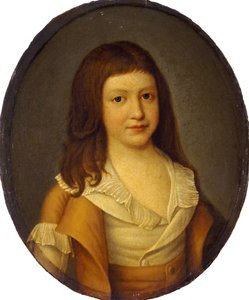 Ritratto di Louis-Charles, Principe Reale di Francia 1785-1795, primi anni 1790 da Unbekannt