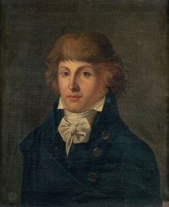 Ritratto di Louis Antoine de Saint-Just da Unbekannt