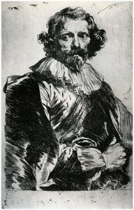 Ritratto di Lucas Vorsterman, 1627-1632 da Unbekannt