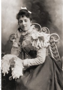 Ritratto di Lucy Maud Montgomery 1874-1942, 1891 da Unbekannt