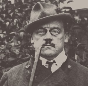 Ritratto di Ludwig Thoma 1867-1921, anni 1910 da Unbekannt