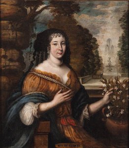 Ritratto di Madeleine de Scudéry 1607-1701, XVII secolo