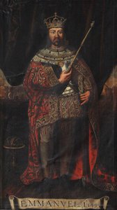 Ritratto di Manuele I del Portogallo da Unbekannt