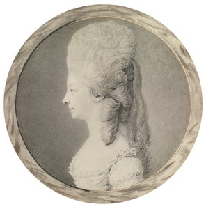 Ritratto di Maria Luisa di Savoia 1749-1792, Principessa di Lamballe, Seconda Metà del XVIII secolo