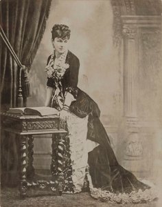 Ritratto della marchesa Marie Arconati Visconti, nata Peyrat 1840-1923, 1870 da Unbekannt