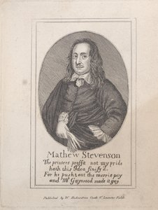 Ritratto di Mathew Stevenson da Unbekannt