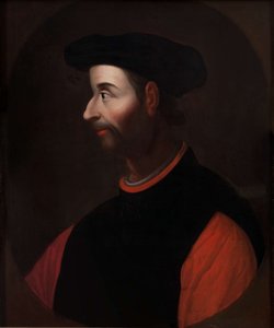 Ritratto di Niccolò Machiavelli 1469-1527, ultimo quarto del 17° secolo da Unbekannt