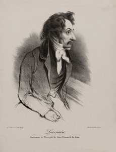 Ritratto di Pierre-François Lacenaire da Unbekannt